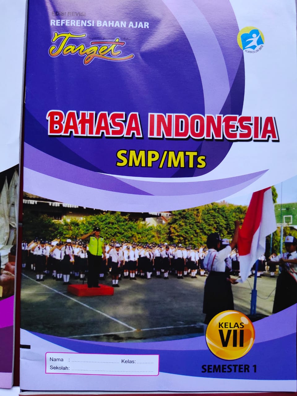 Distributor/Supplier/Jual LKS K13 SMP/MTs Merk Target Bahasa Indonesia  Kelas 7 Semester 1 - Best Choice Book Store