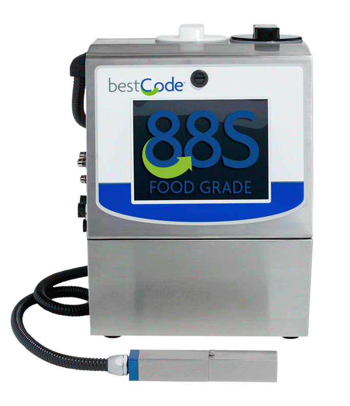 BestCode Print direct to food products USDA, FDA approved compliant inks.