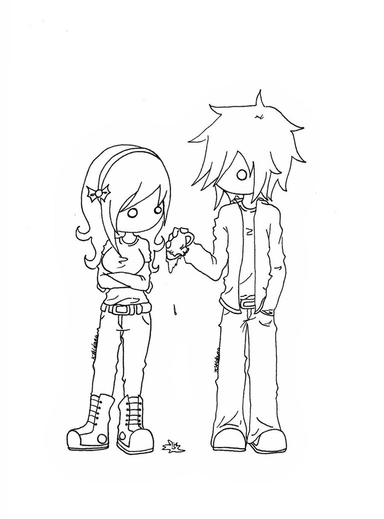 Free Printable Emo Coloring Pages For Kids Best Coloring Pages For Kids