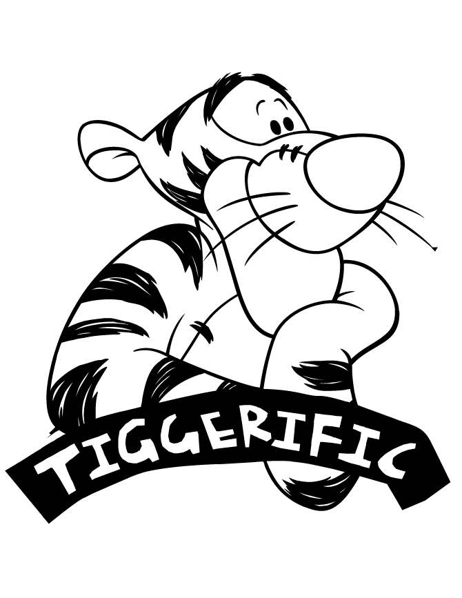 Tigger Coloring Pages Best Coloring Pages For Kids