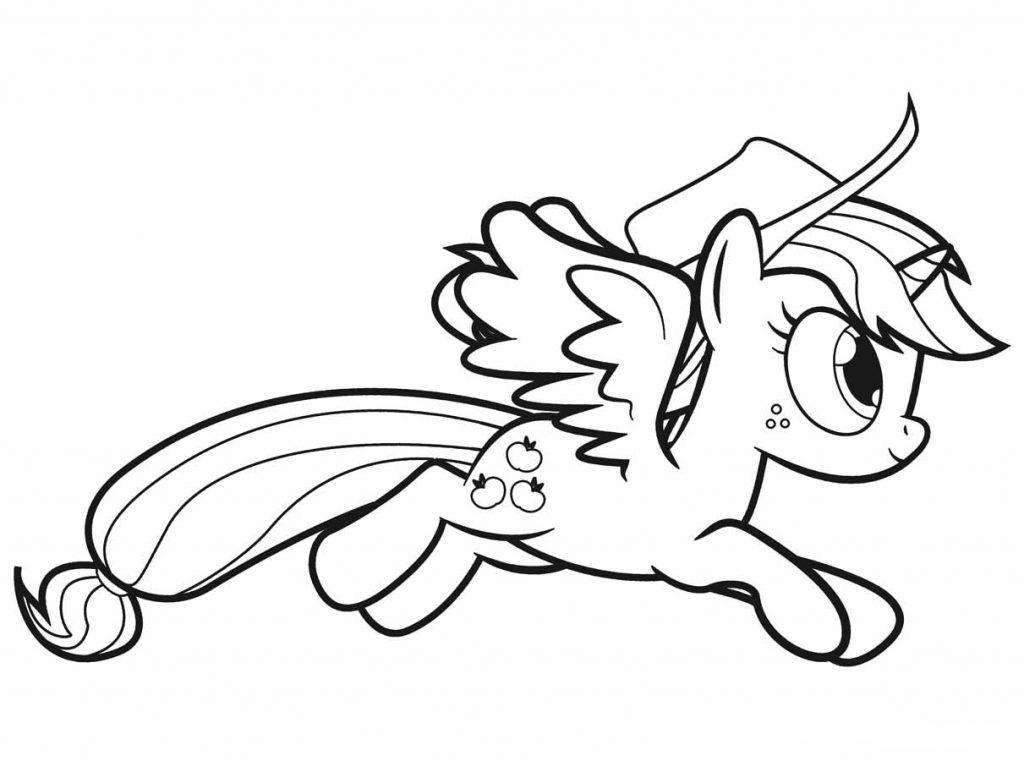 My little pony applejack coloring pages are a fun way for kids of all ages to develop creativity, focus, motor skills and color recognition. Applejack Coloring Pages - Best Coloring Pages For Kids