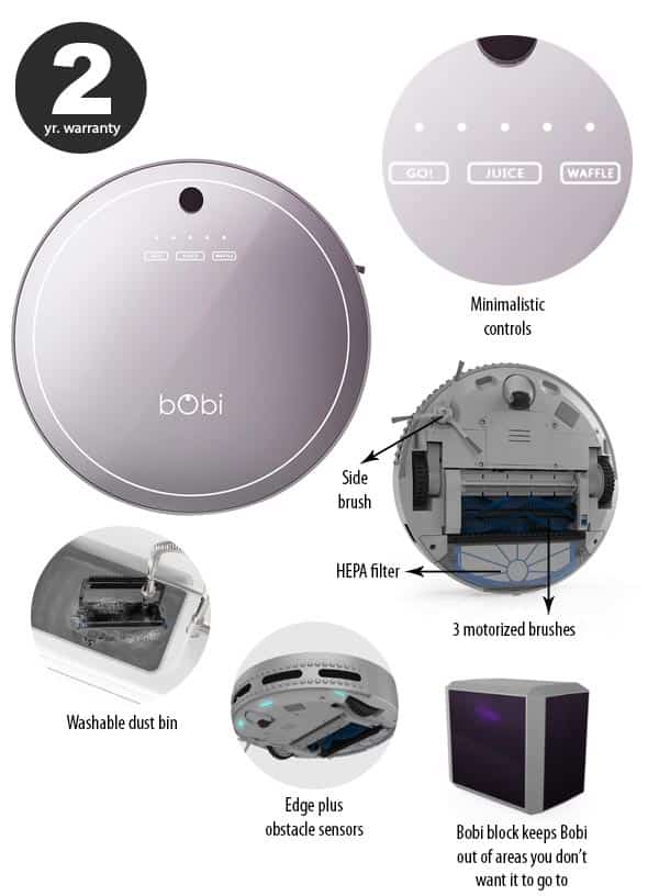 bObsweep Bobi Pet Robotic Vacuum and Mop Review