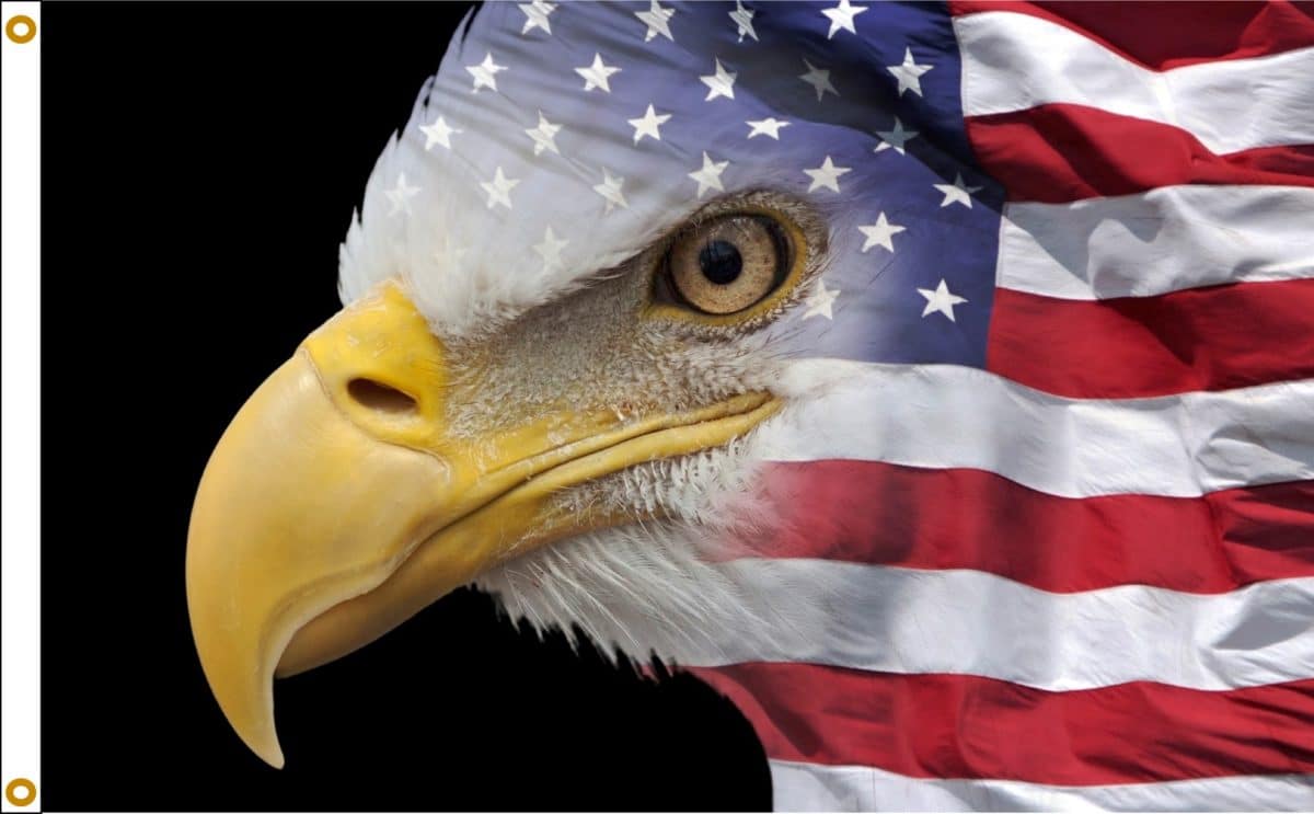 US Flag Eagle Flag For SaleBuy US Flag Eagle Flag Online