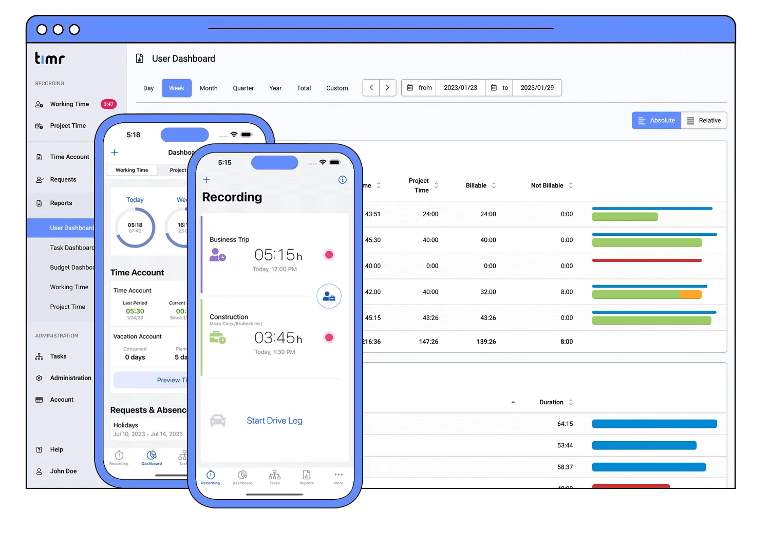 Timr Best Time Tracking Software for Small Businesses BestDesign2Hub
