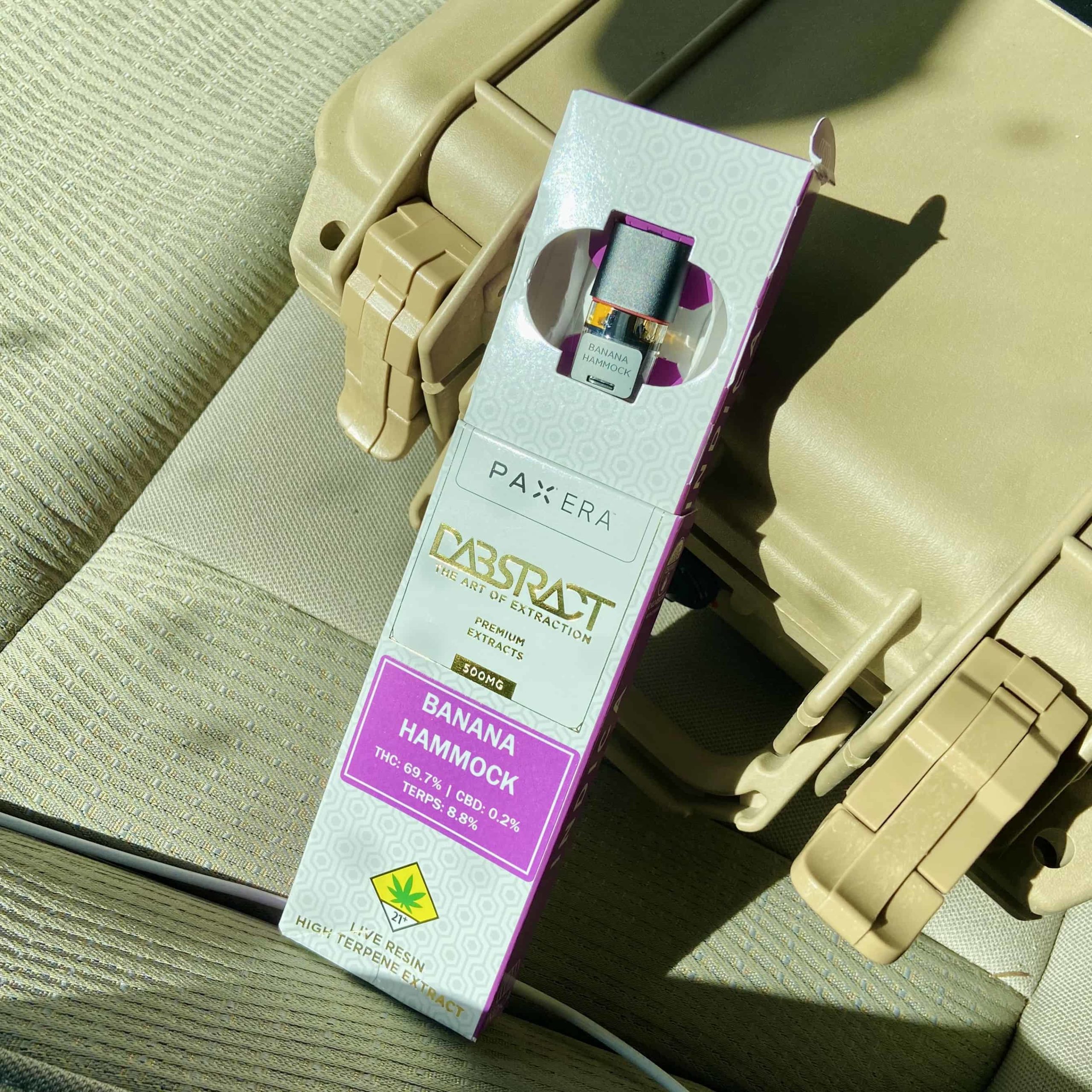 Dabstract Banana Hammock Live Resin Pod 0.5g Review