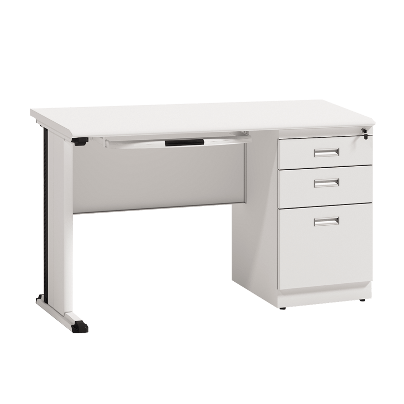 office table with 3 drawers right side