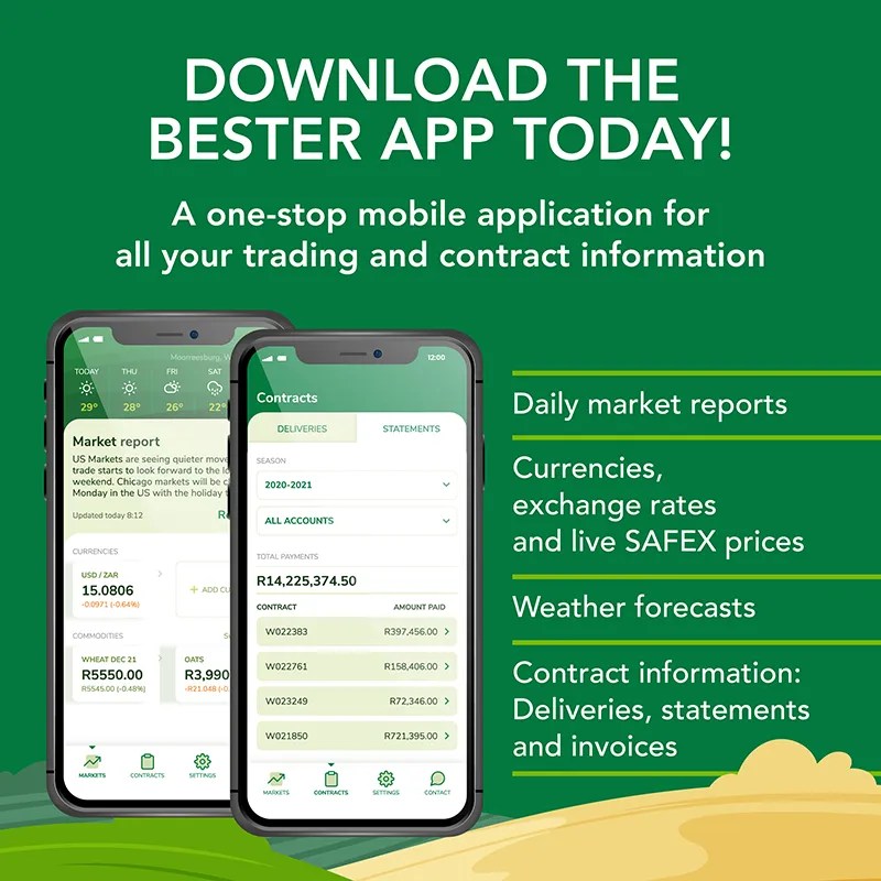 Market Information Bester Feed & Grain