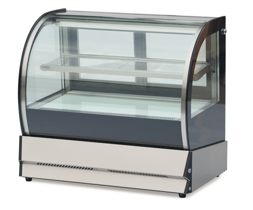 mini square tabletop showcase