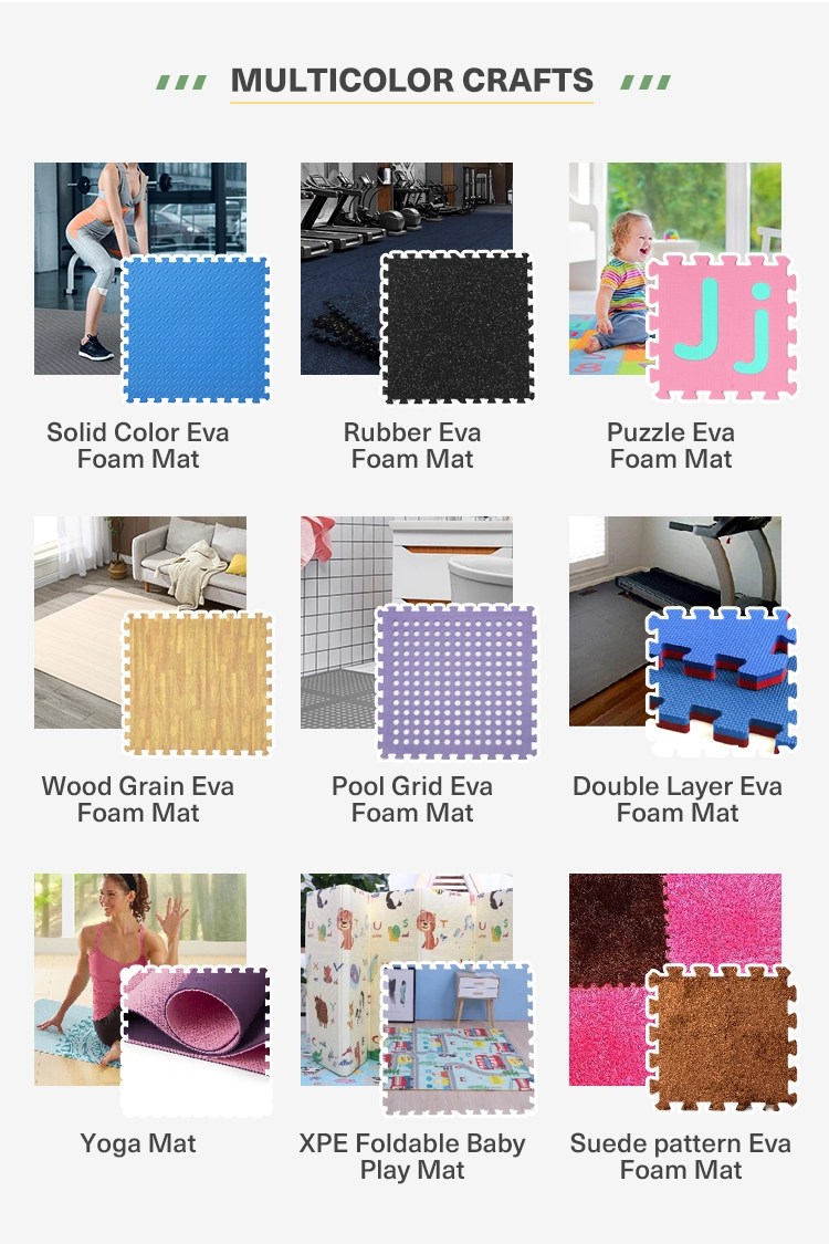 Rubber Eva Foam Mat Professional Eva foam mat manufacturer