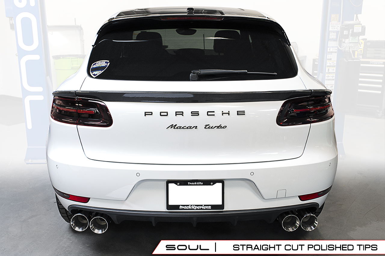 Best Exhaust SOUL Porsche Macan S / GTS / Turbo 3.0 / 3.6TT Resonated