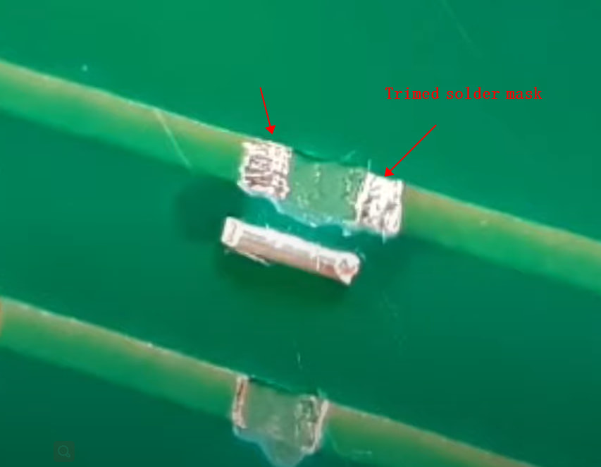 How to repair the broken traces on a rigidflex circuit board