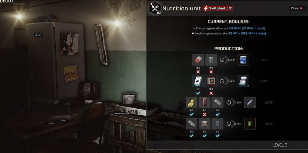 Escape from Tarkov Hideout Guide Best Gaming Settings