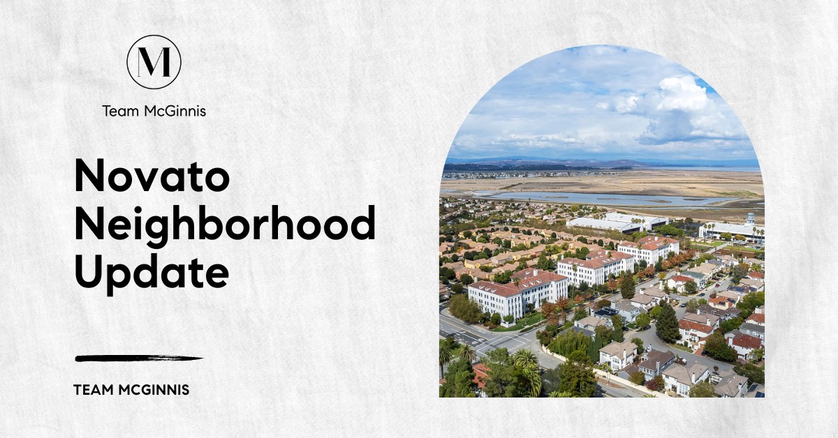 Southern Novato Real Estate Update, Fall 2022 Team McGinnis Pointe Marin, Hamilton, Loma Verde