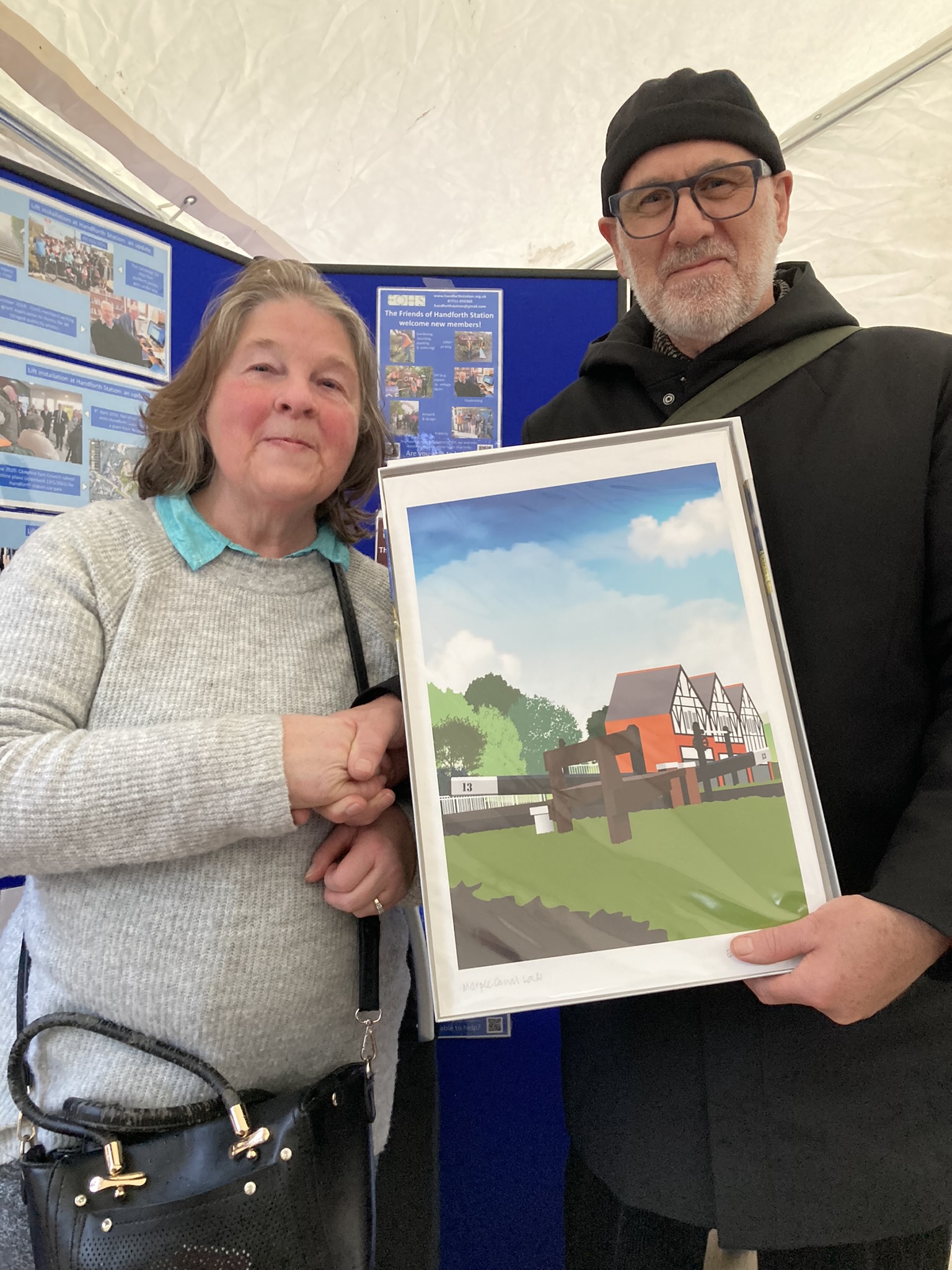 Handforth Village Art Trail Winners.. Cheshire Best Kept Stations