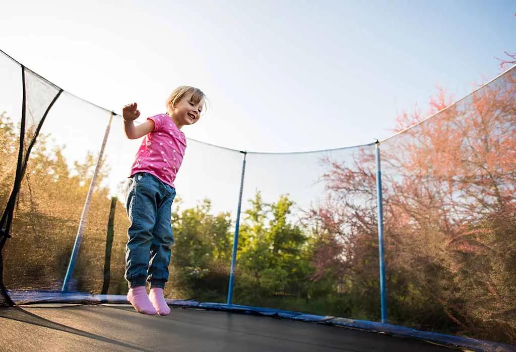 How Do Trampolines Help a Child’s Development? Best Kids Trampoline
