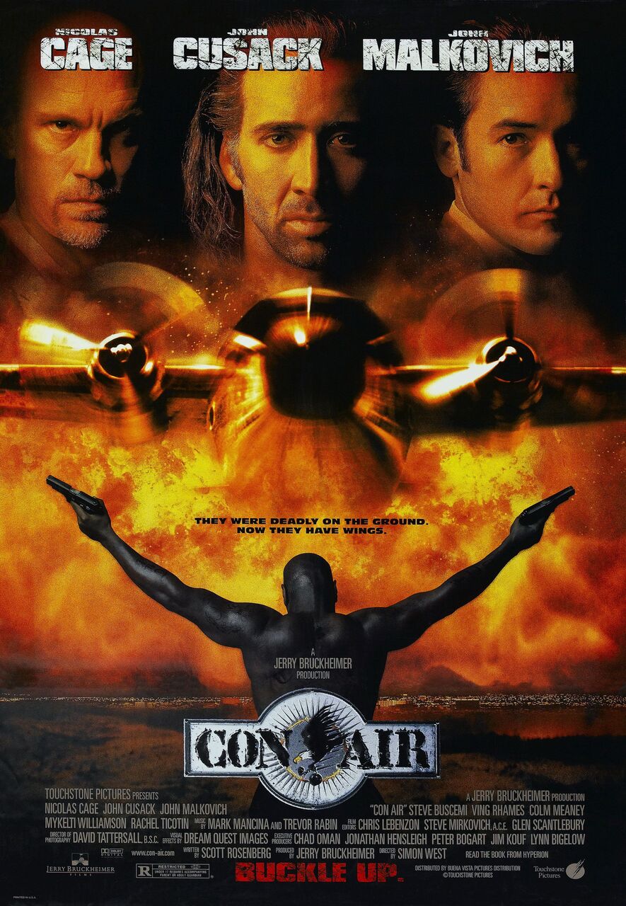 Con Air Movie Poster (Click for full image) Best Movie Posters