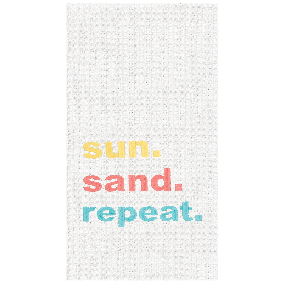 "Sun. Sand. Repeat." Kitchen Towel Best of Everything Online Shopping