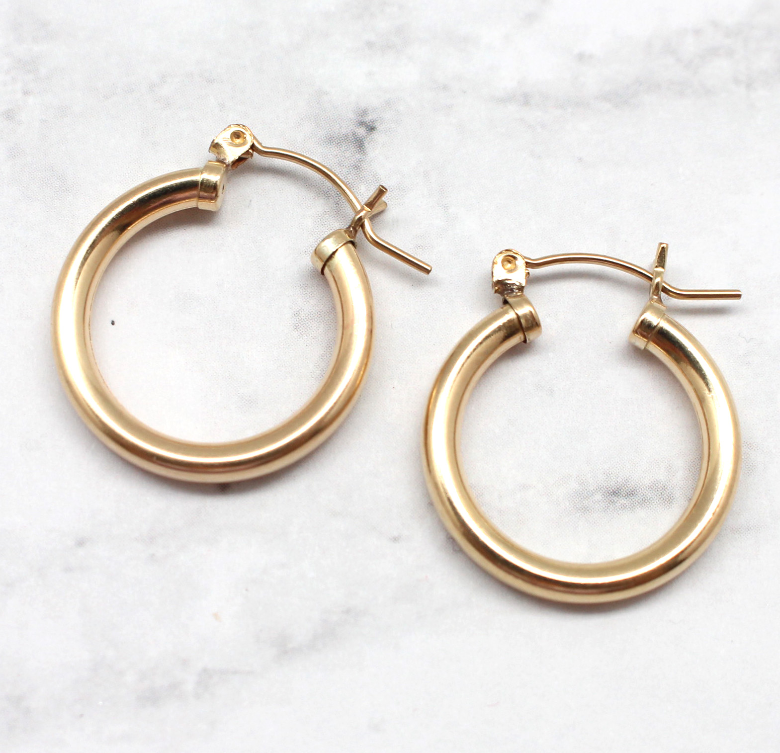 Simple Gold Hoops Best of Everything Online Shopping