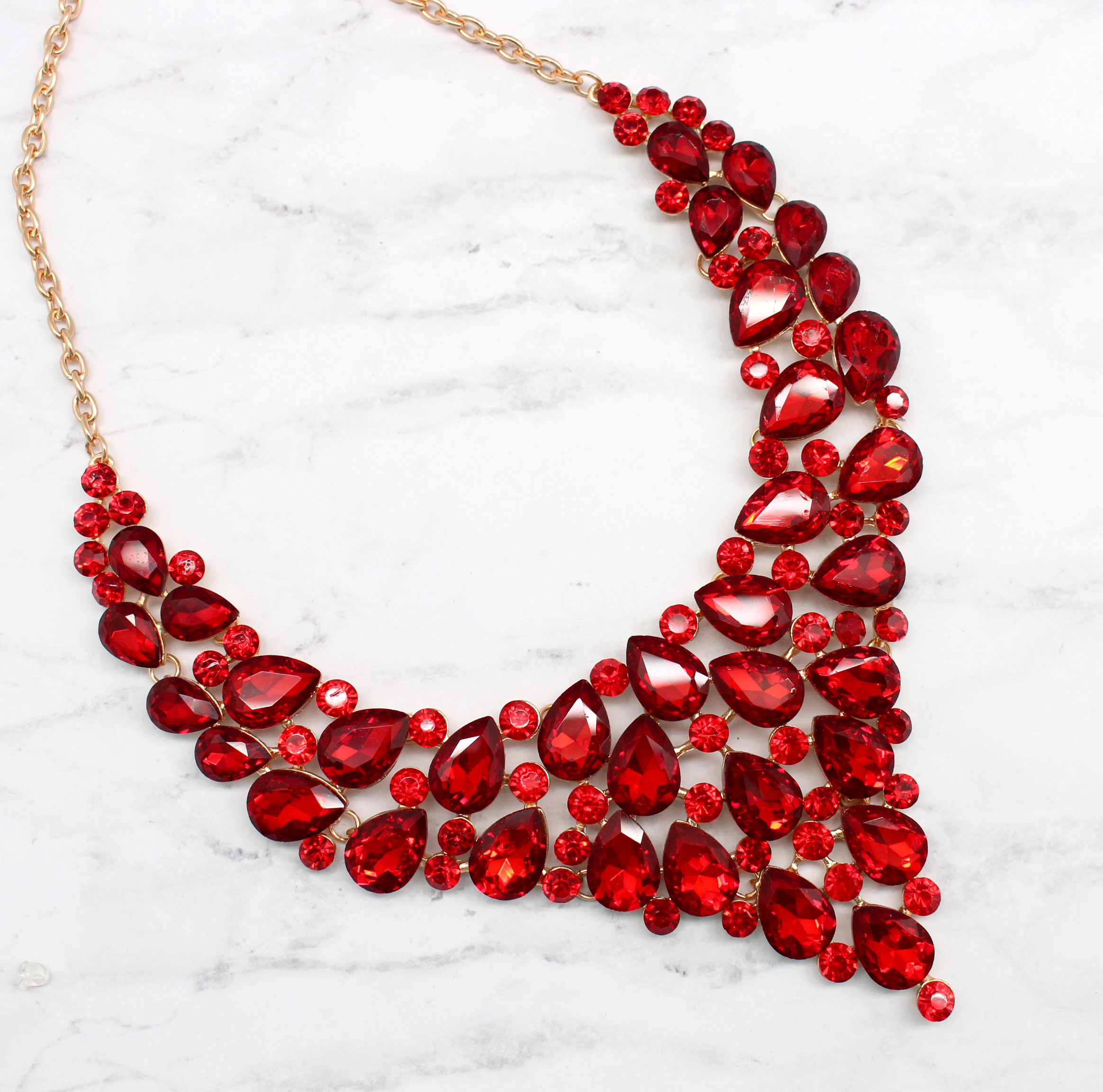 Lady In Red Necklace Best of Everything Online Shopping