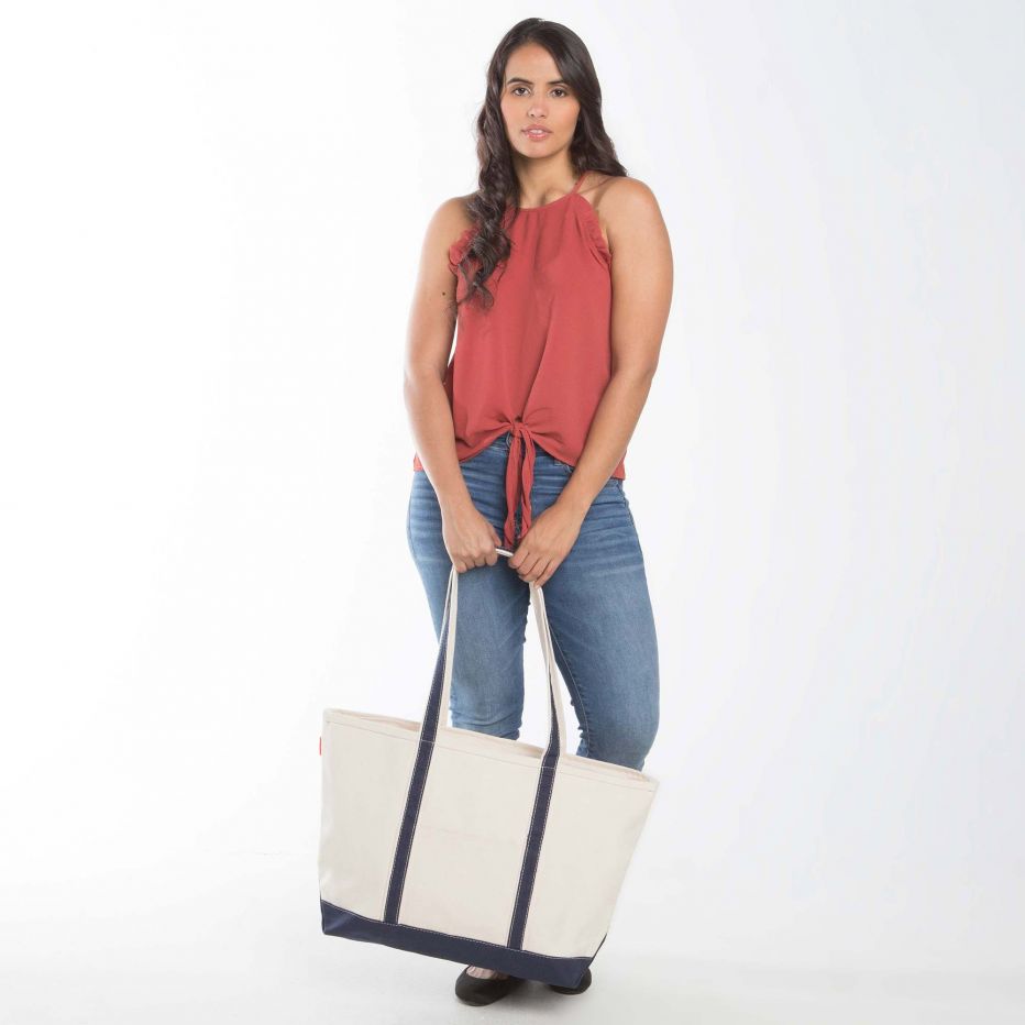 Large Canvas Boat Tote Best of Everything Online Shopping