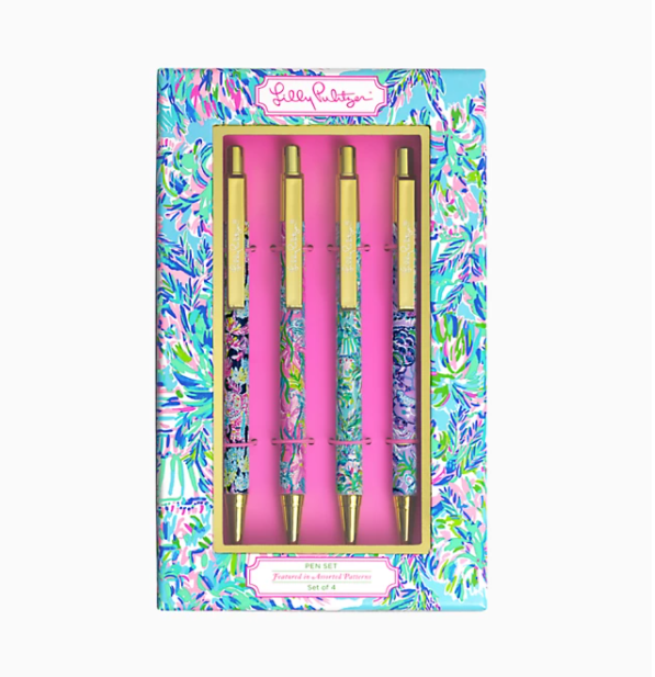 Lilly Pulitzer Pen Set Best of Everything Online Shopping