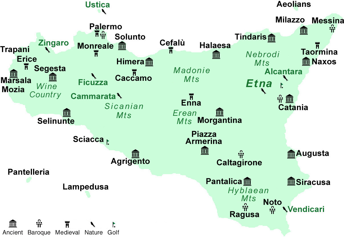 Sicily Travel Guide Best of Sicily Tours, Vacations, Holidays, Hotels