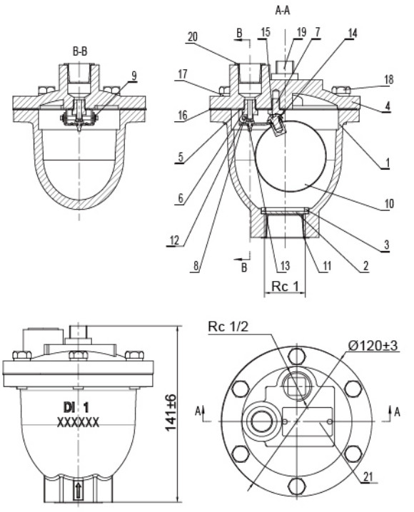 China Air release valve UL/FM Approved factory and suppliers BESTOP