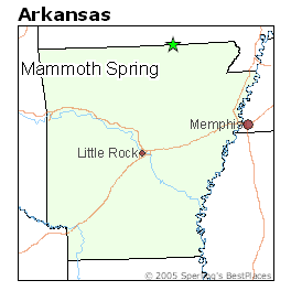 Mammoth Springs Arkansas Map Best Places To Live In Mammoth Spring, Arkansas