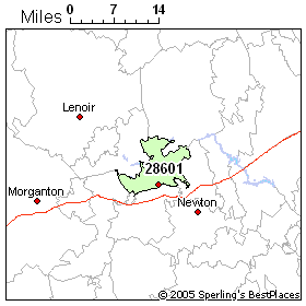 Best Place to Live in Hickory (zip 28601), North Carolina