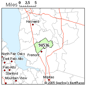 Zip 94536 (Fremont, CA) Rankings
