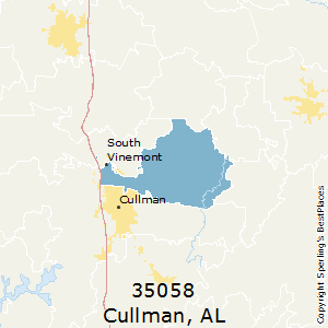 Cullman (zip 35058), AL
