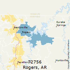 Rogers (zip 72756), AR