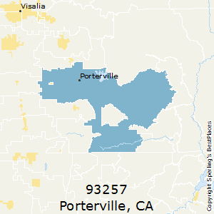 Porterville (zip 93257), CA