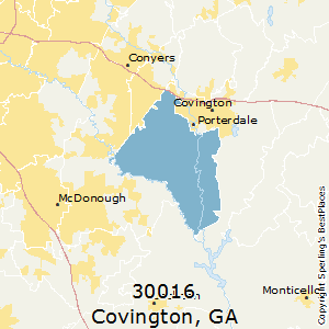 Covington (zip 30016), GA