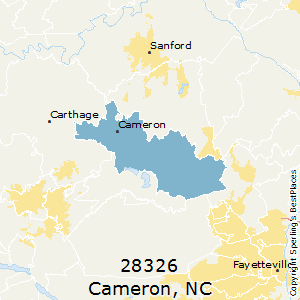 Cameron (zip 28326), NC