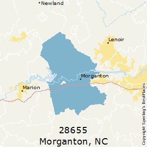 Morganton (zip 28655), NC