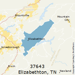 Elizabethton (zip 37643), TN