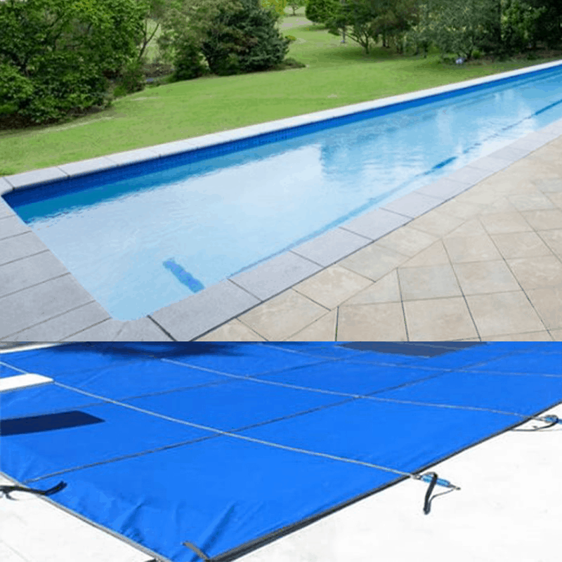 10 x 32 GLI HyPerLite Solid Lap Safety Pool Cover with 8′ Step Best