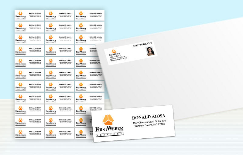 First er Realtors Real Estate Stickers, Address & Shipping Labels