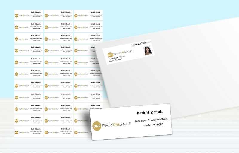 Realty One Group Real Estate Stickers, Address & Shipping Labels