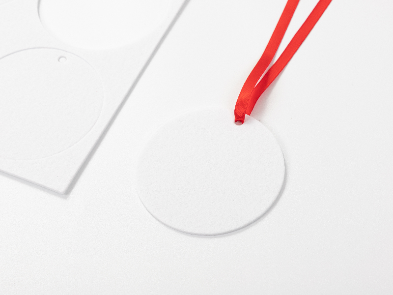 Sublimation Blanks Air Freshener (Round, 6pcs/sheet) BestSub