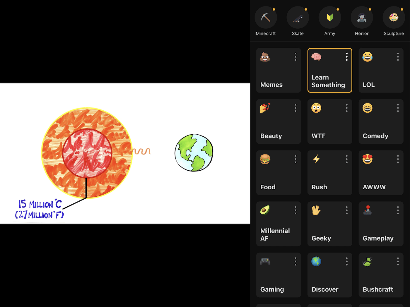 Neverthink is the ultimate time wasting app