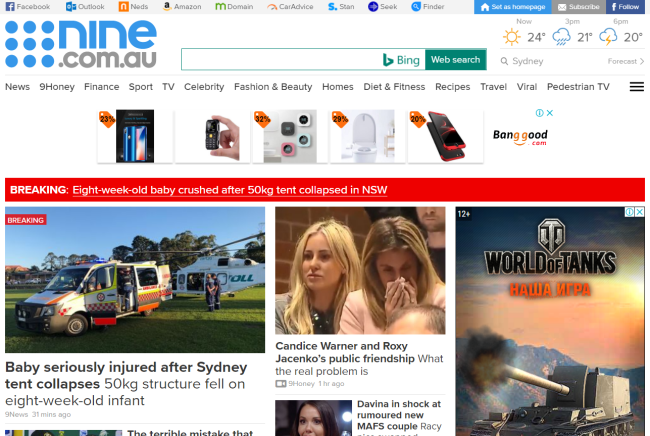 How to remove Nine MSN