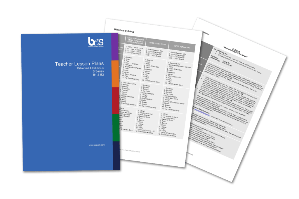 Bible Educational Services UK & Ireland Lesson Plans