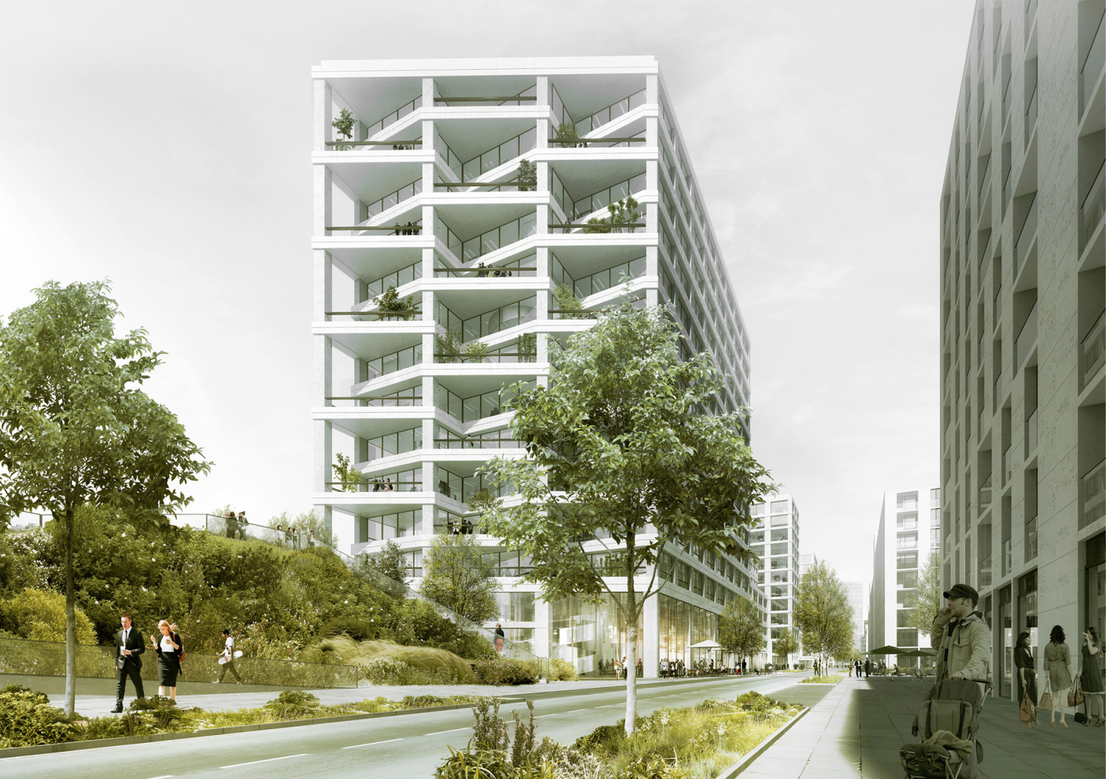 Quartier Heidestrasse, EM2N « Beta Architecture