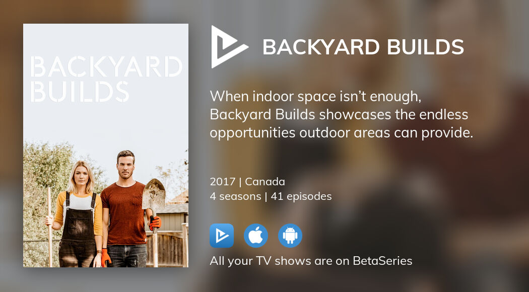Where to watch Backyard Builds TV series streaming online?