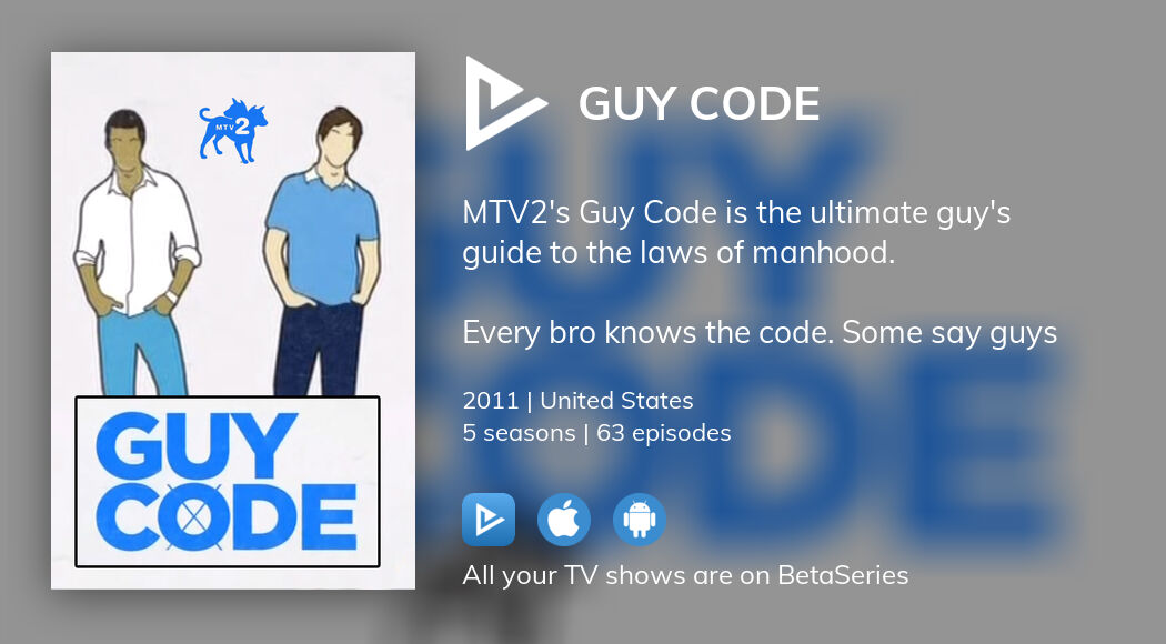 Where to watch Guy Code TV series streaming online?