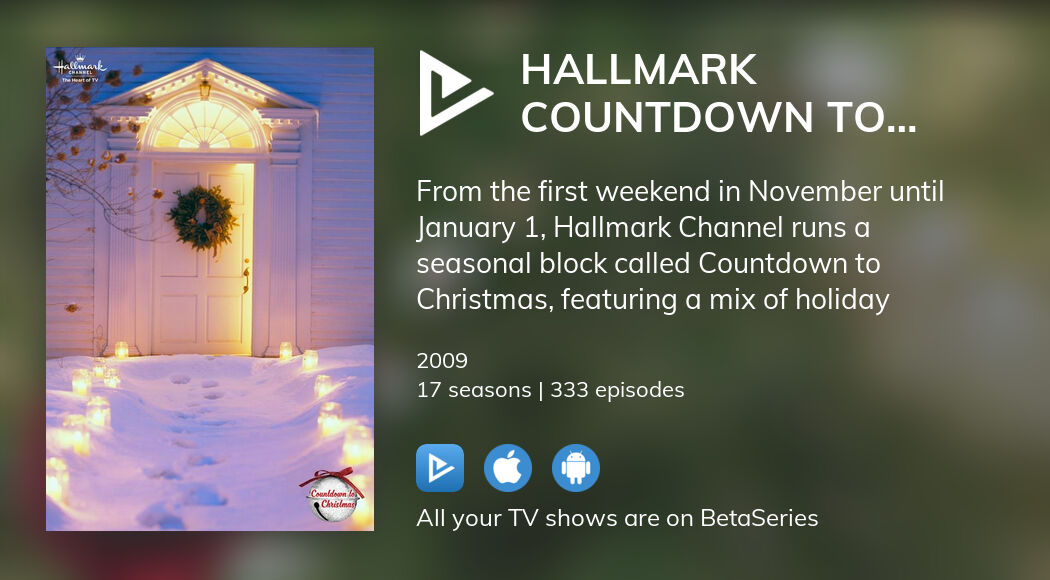 Where to watch Hallmark Countdown to Christmas TV series streaming