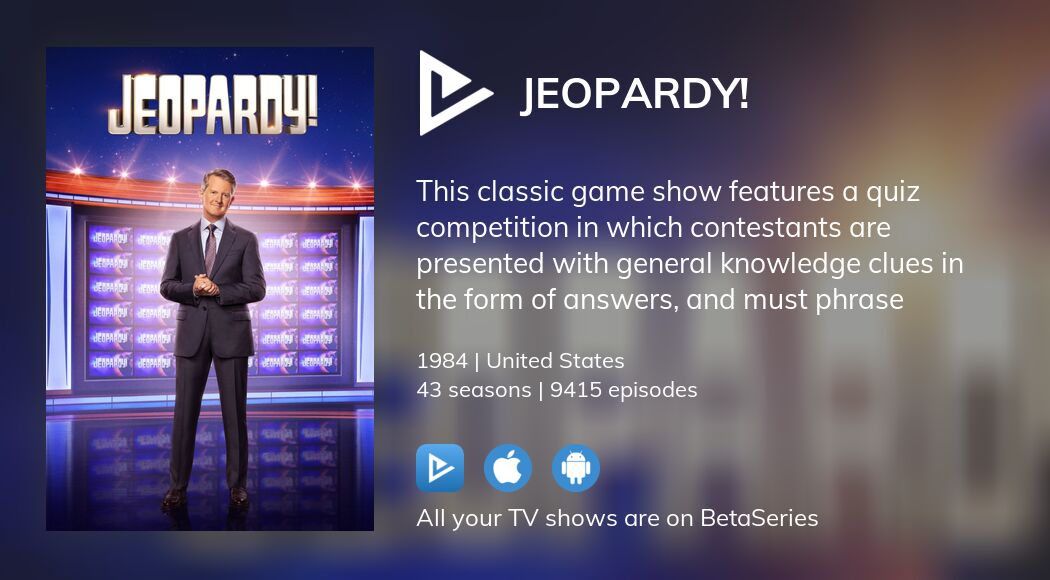 Watch Jeopardy! tv series streaming online