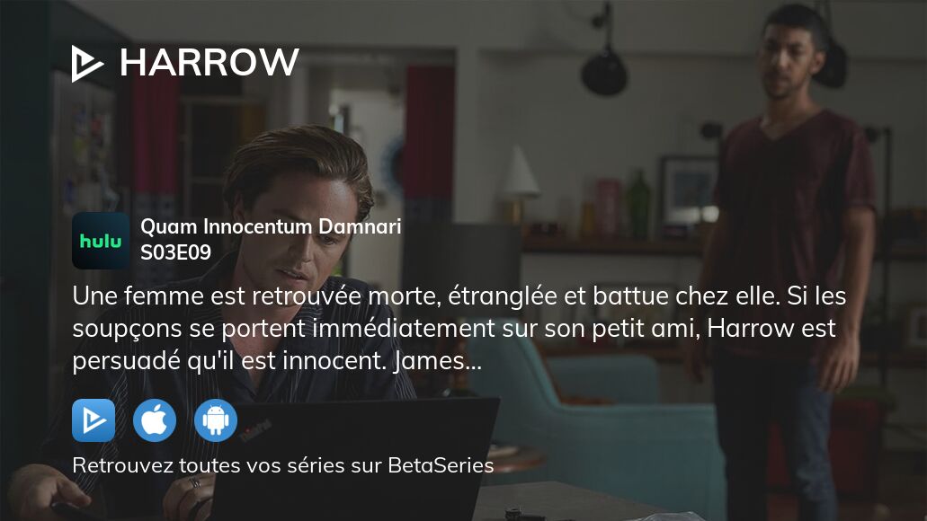 Où regarder Dr Harrow saison 3 épisode 9 en streaming complet